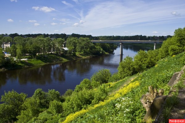Река Волга во Ржеве