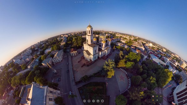 Симферополь с птичьего полета