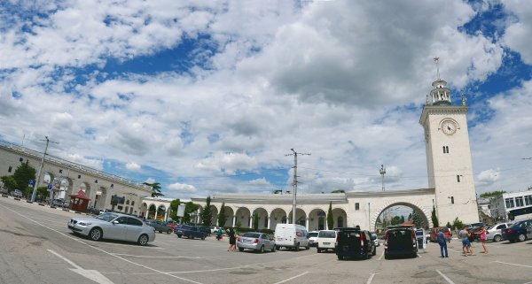 ЖД вокзал башня Симферополь