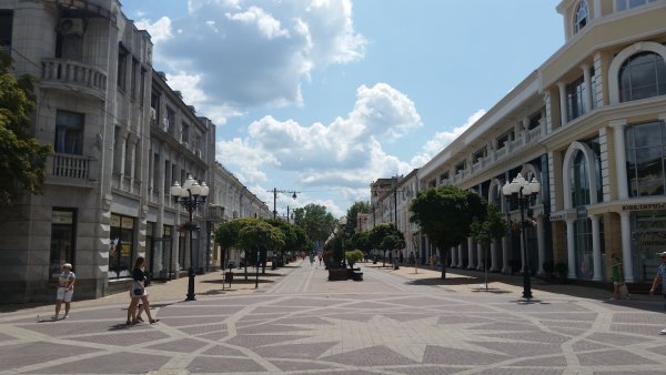 Центр Симферополь Пушкина улица