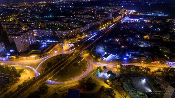 Симферополь ночной город