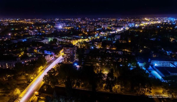 Ночной Симферополь