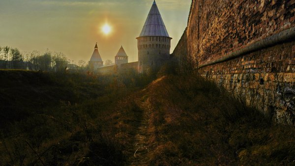 Крепостная стена Смоленск