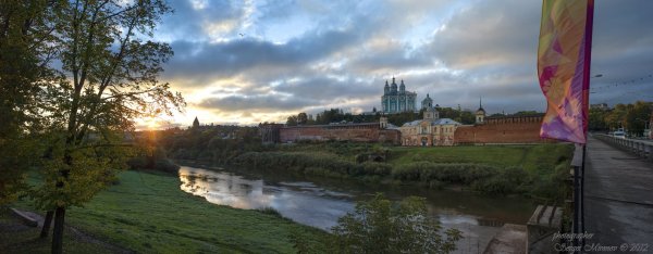 Набережная Смоленск Весна