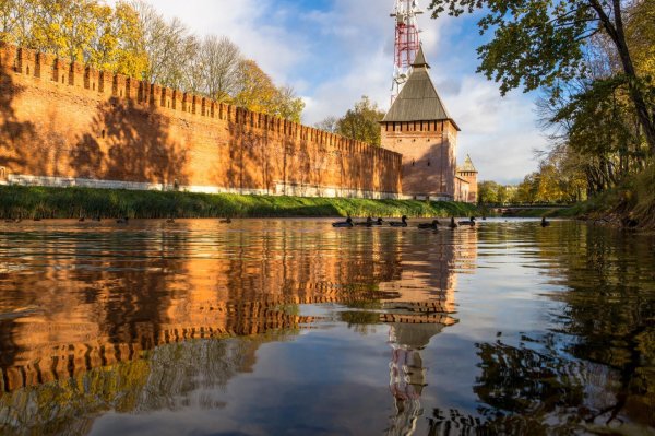 Смоленск Соборная Крепостная стена