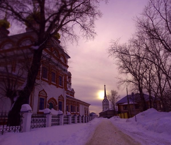 Боровск Соликамск зима