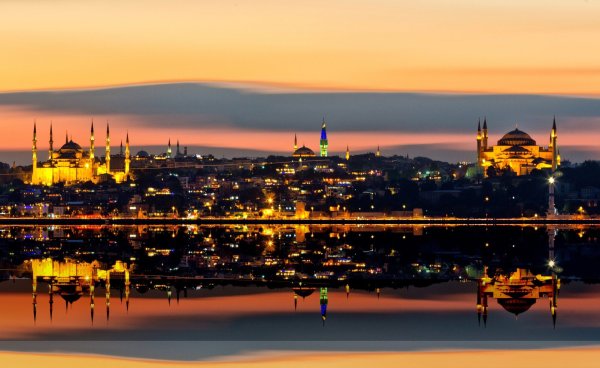 Фон Стамбул Босфор