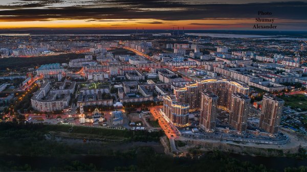 Сайма вид сверху Сургут