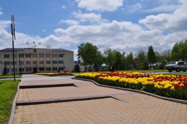 Клумбы Тихорецка