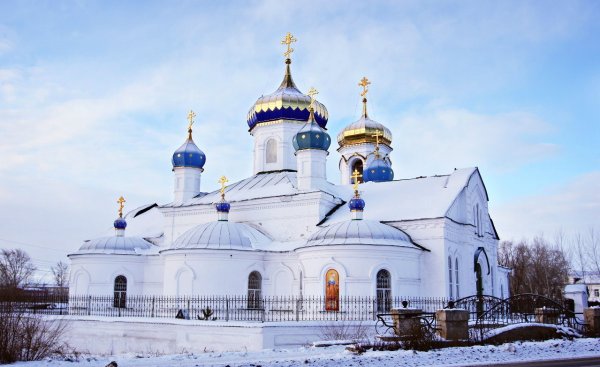Церковь Александра Невского Троицк Челябинская область