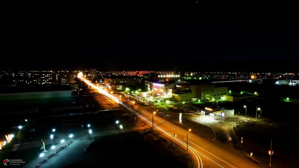 Ночной Уральск