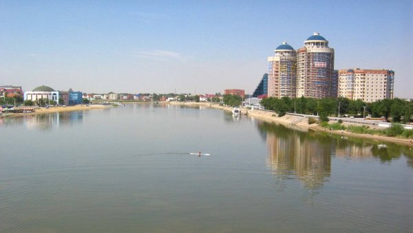 Атырау Казахстан набережная