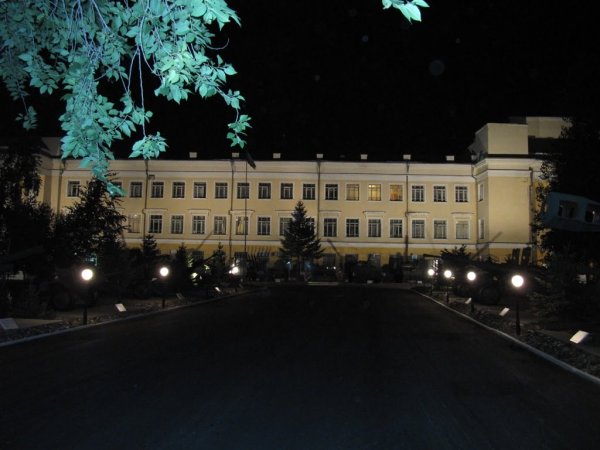 Ночной город Уссурийск