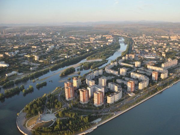 Усть Каменогорск набережная