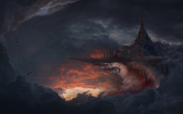 Летающий город