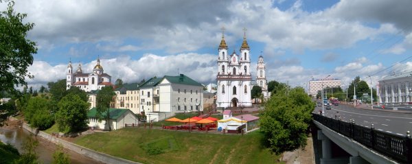 Витебск центр города лето