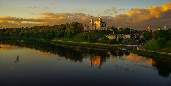 Полоцк красивые места летом