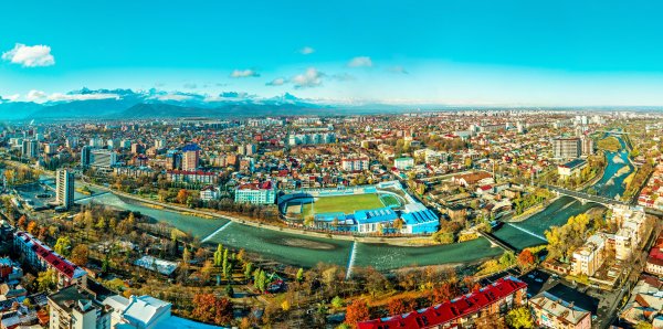 Владикавказ панорама города