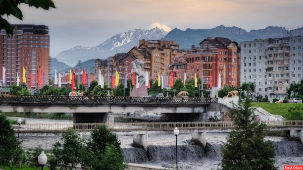 Гора Казбек г. Владикавказ