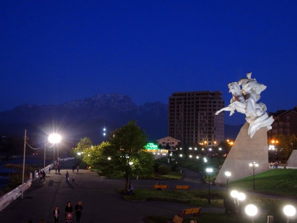 Площадь Плиева Владикавказ