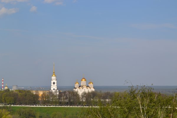 Успенский собор во Владимире панорама