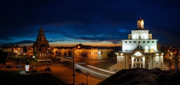 Золотые ворота Владимир панорама