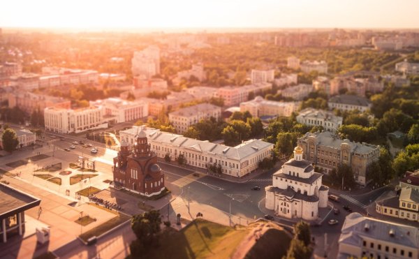 Соборная площадь во Владимире