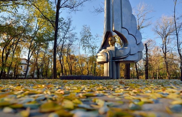 Памятник в парке Юность Волгодонск