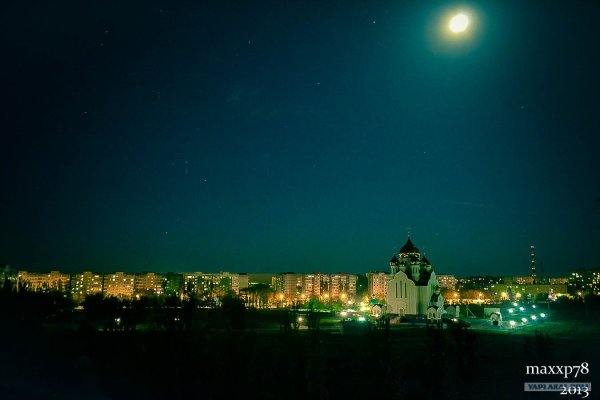 Ночной город Волгодонск