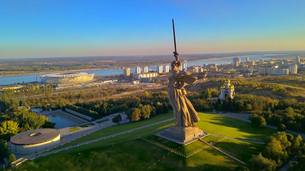 Волгоград Родина мать Мамаев Курган