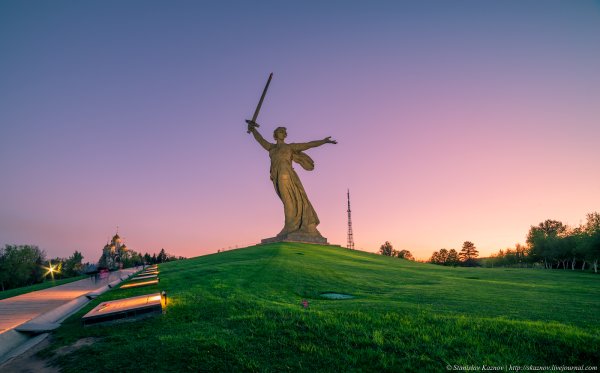 Волгоград Родина мать Мамаев Курган