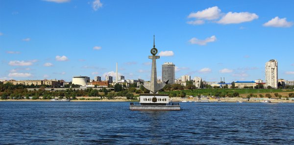 Река Волга Волгоград