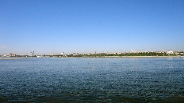 Волгоград вид с Волги