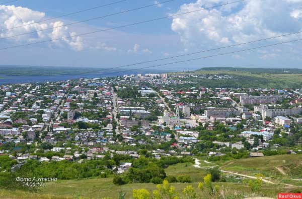 Вольск Саратовская область горы