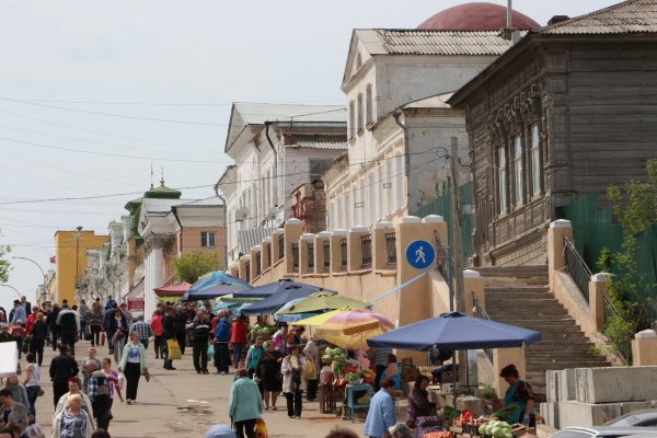 Площадь города Вольска Саратовской области