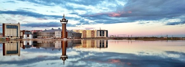 Город Якутск летом