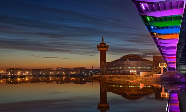 Ночной Якутск достопримечательности