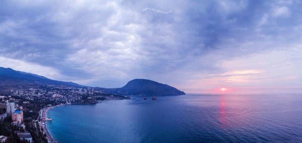 Гурзуф с квадрокоптера