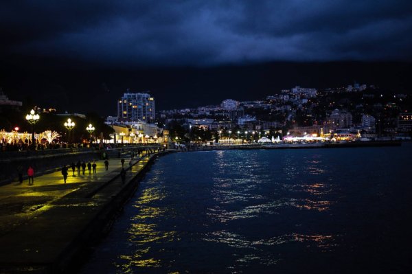 Ялта вечерняя набережная