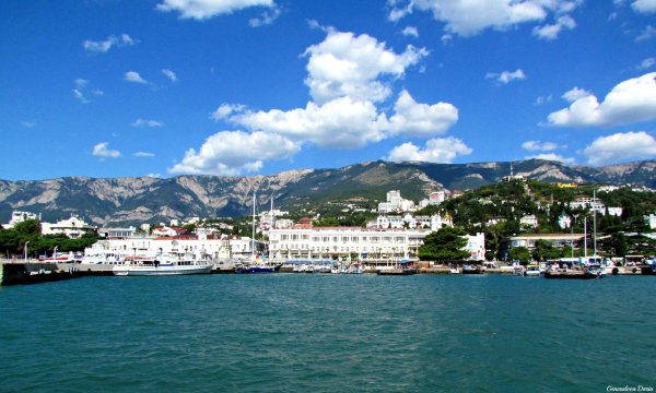 Ялта набережная панорама