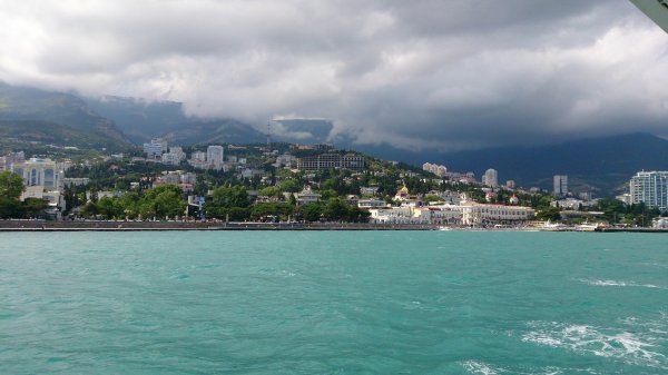 Ялта Крым море набережная