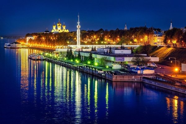 Ярославль набережная Речной вокзал