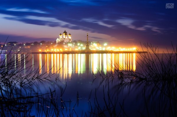 Ярославль стрелка ночью