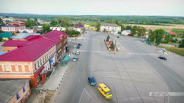 Площадь города Ефремов Тульской области