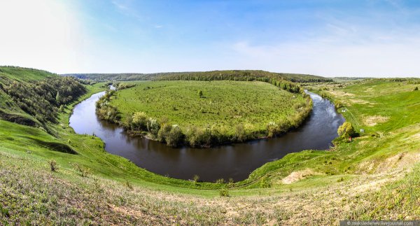 Река красивая меча Ефремовский район