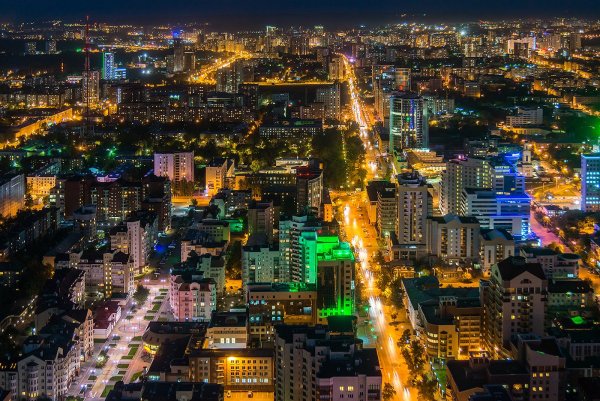 Ночной Екатеринбург 2018