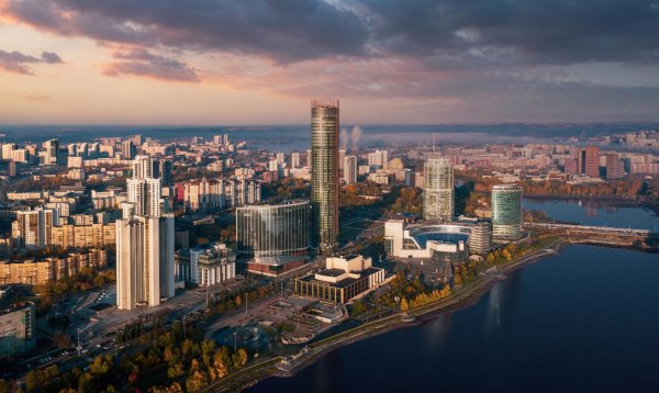 Вид на Екатеринбург Сити