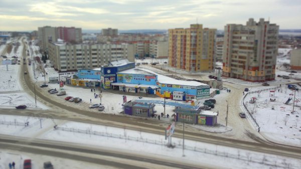 Елабуга 4 микрорайон зима