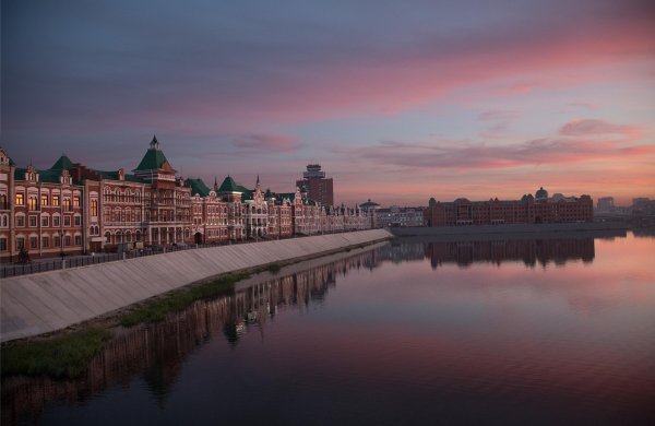 Йошкар-Ола Кокшага набережная