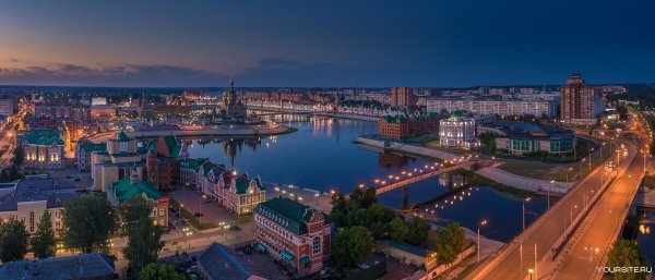 Йошкар-Ола с высоты